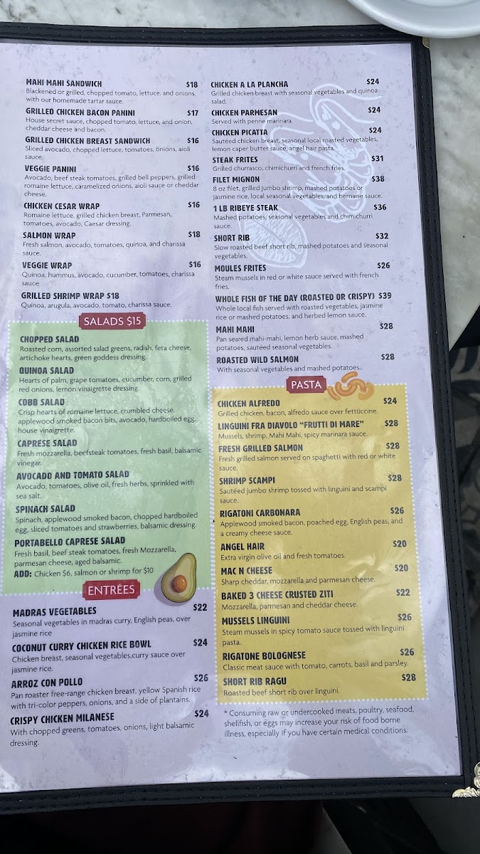 The Tavern - American Restaurant in Miami Beach Menu - Image 3