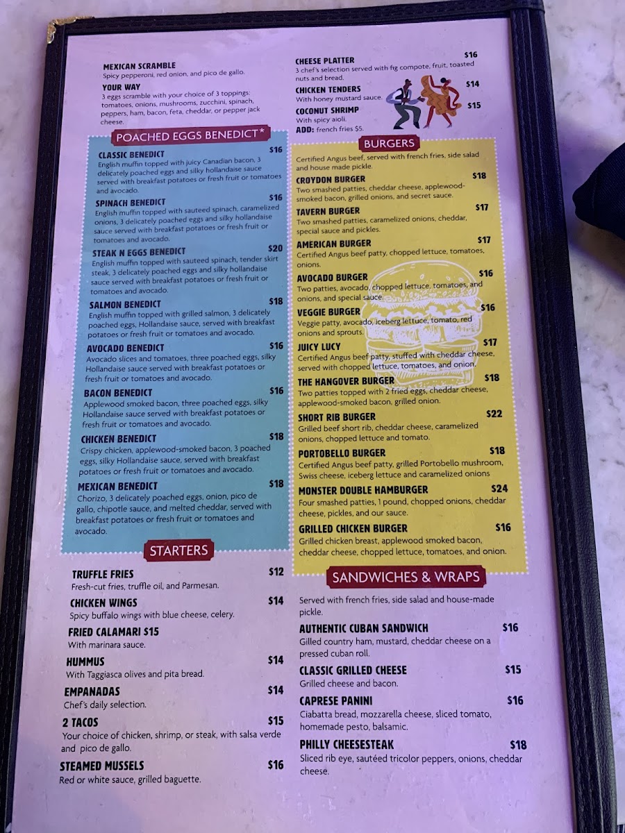 The Tavern - American Restaurant in Miami Beach Menu - Image 5